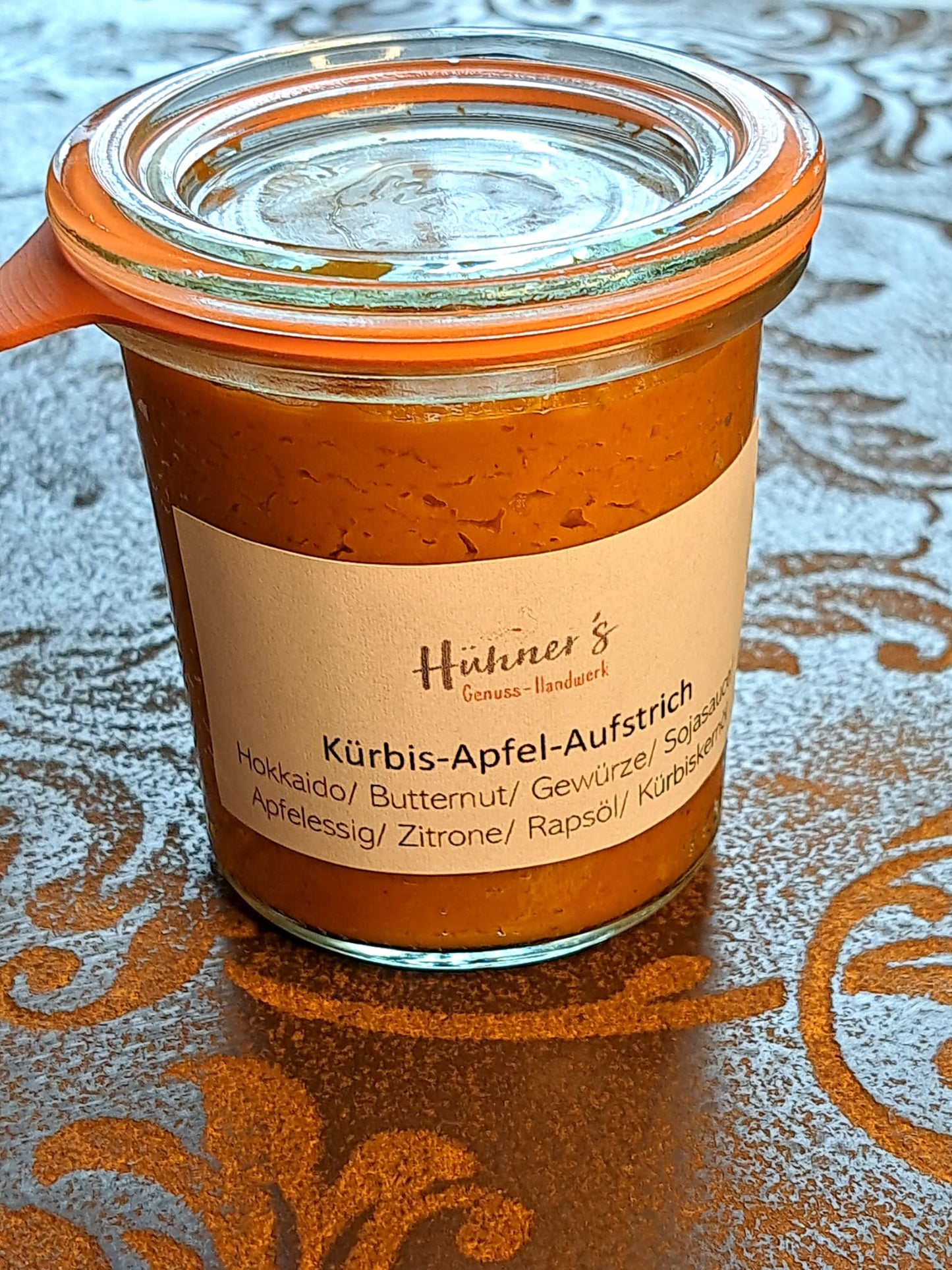 Kürbis-Apfel Aufstrich
