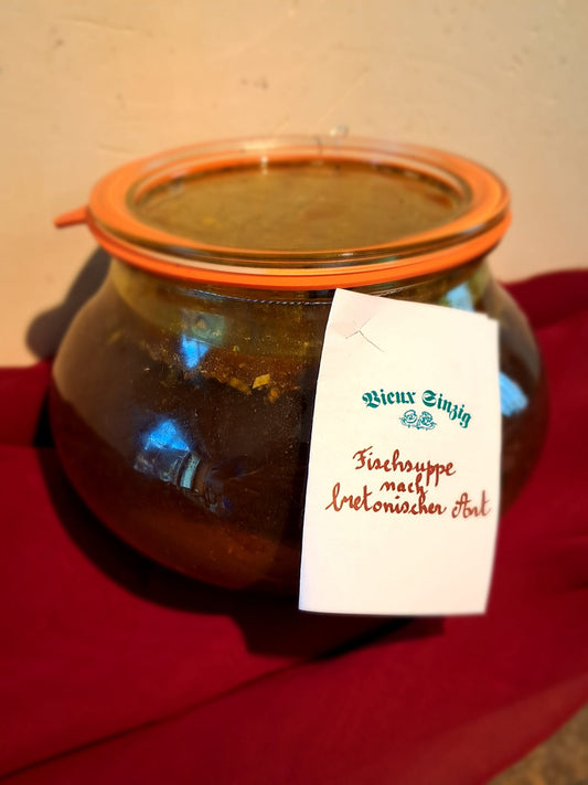 klare Fischsuppe nach bretonischer Art 0,9 L
